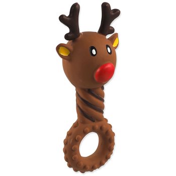 Hračka Dog Fantasy Winter Tale sob latexový pískací 14cm-KS