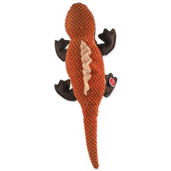 Hračka Dog Fantasy Jungle ještěrka oranžová 45cm-KS