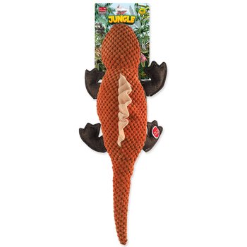 Hračka Dog Fantasy Jungle ještěrka oranžová 45cm-KS
