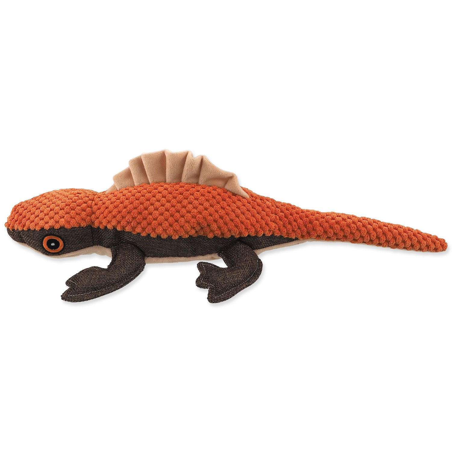 Hračka Dog Fantasy Jungle ještěrka oranžová 45cm-KS