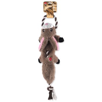 Hračka Dog Fantasy Skinneeez Králík s provazem 57cm-KS
