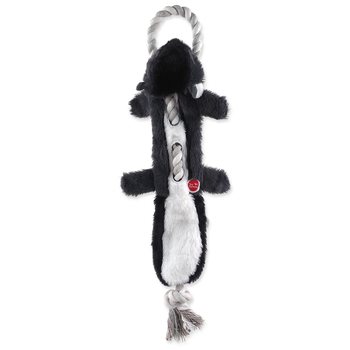 Hračka Dog Fantasy Skinneeez Skunk s provazem 57cm-KS