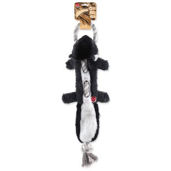 Hračka Dog Fantasy Skinneeez Skunk s provazem 57cm-KS