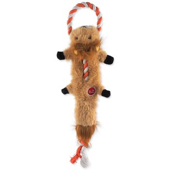 Hračka Dog Fantasy Skinneeez Lev s provazem 35cm-KS