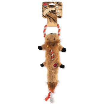Hračka Dog Fantasy Skinneeez Lev s provazem 35cm-KS
