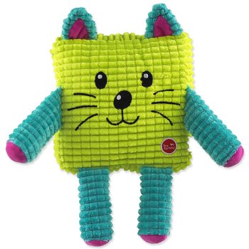 Hračka Dog Fantasy Cuties Čtvercové zvířátko, žluté 17,5cm-KS