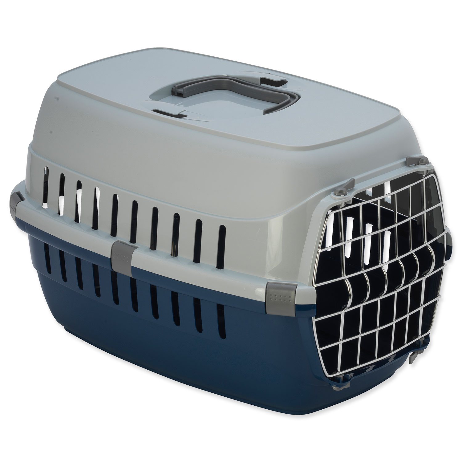 Přepravka Dog Fantasy Carrier modrá 48,5x32,3x30,1cm-KS