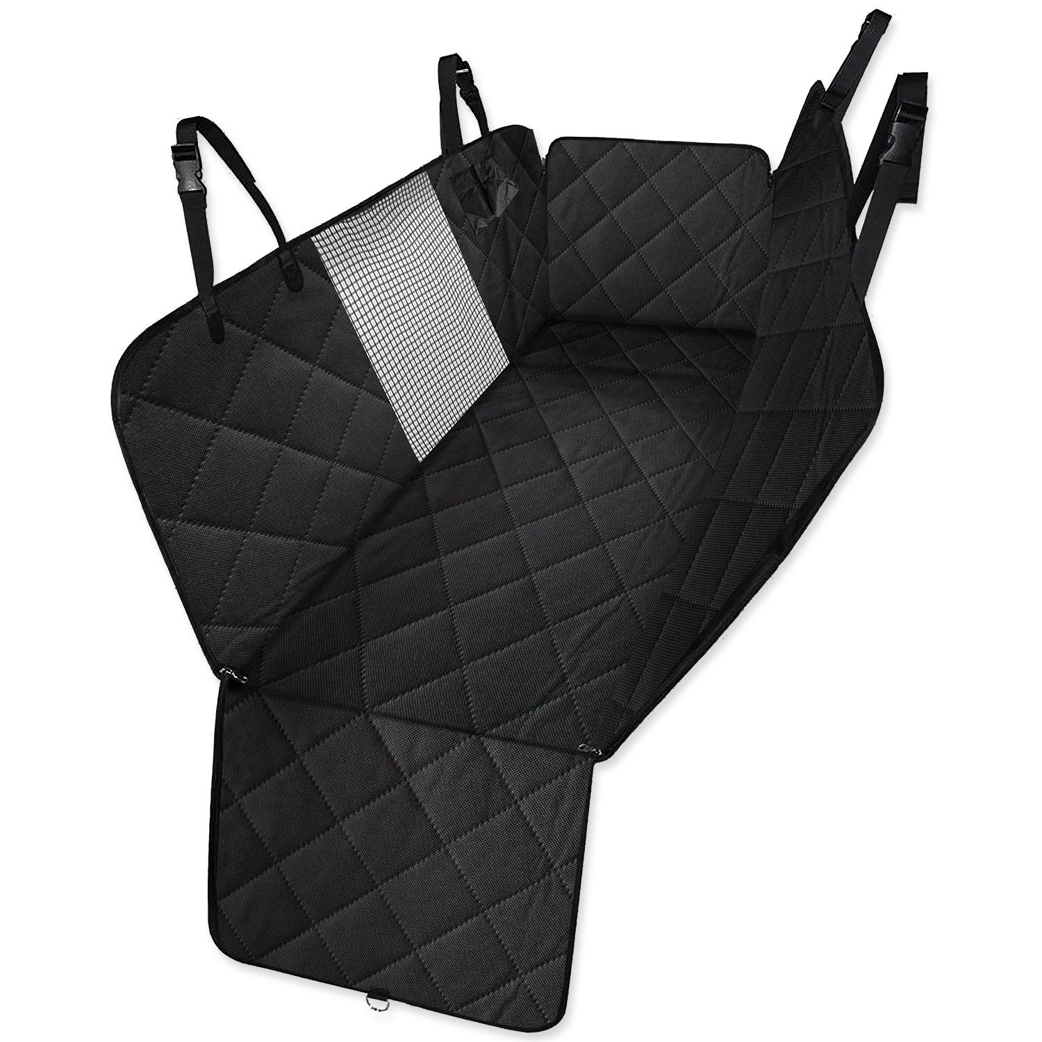 Potah Dog Fantasy na zadní sedadlo uzavíratelné boky  207x143cm-KS