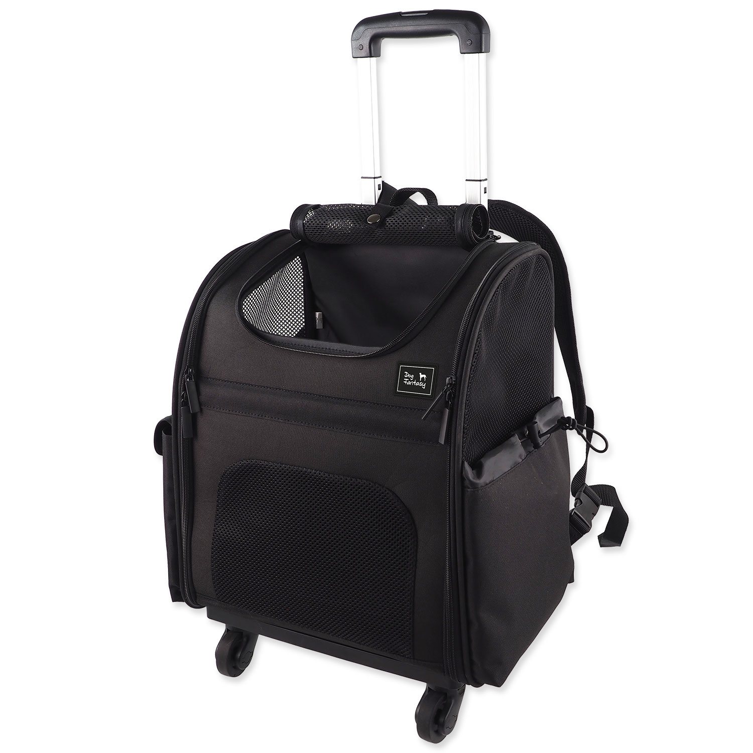 Taška Dog Fantasy Travel 2v1 Flow na kolečkách 34x29x52cm-KS
