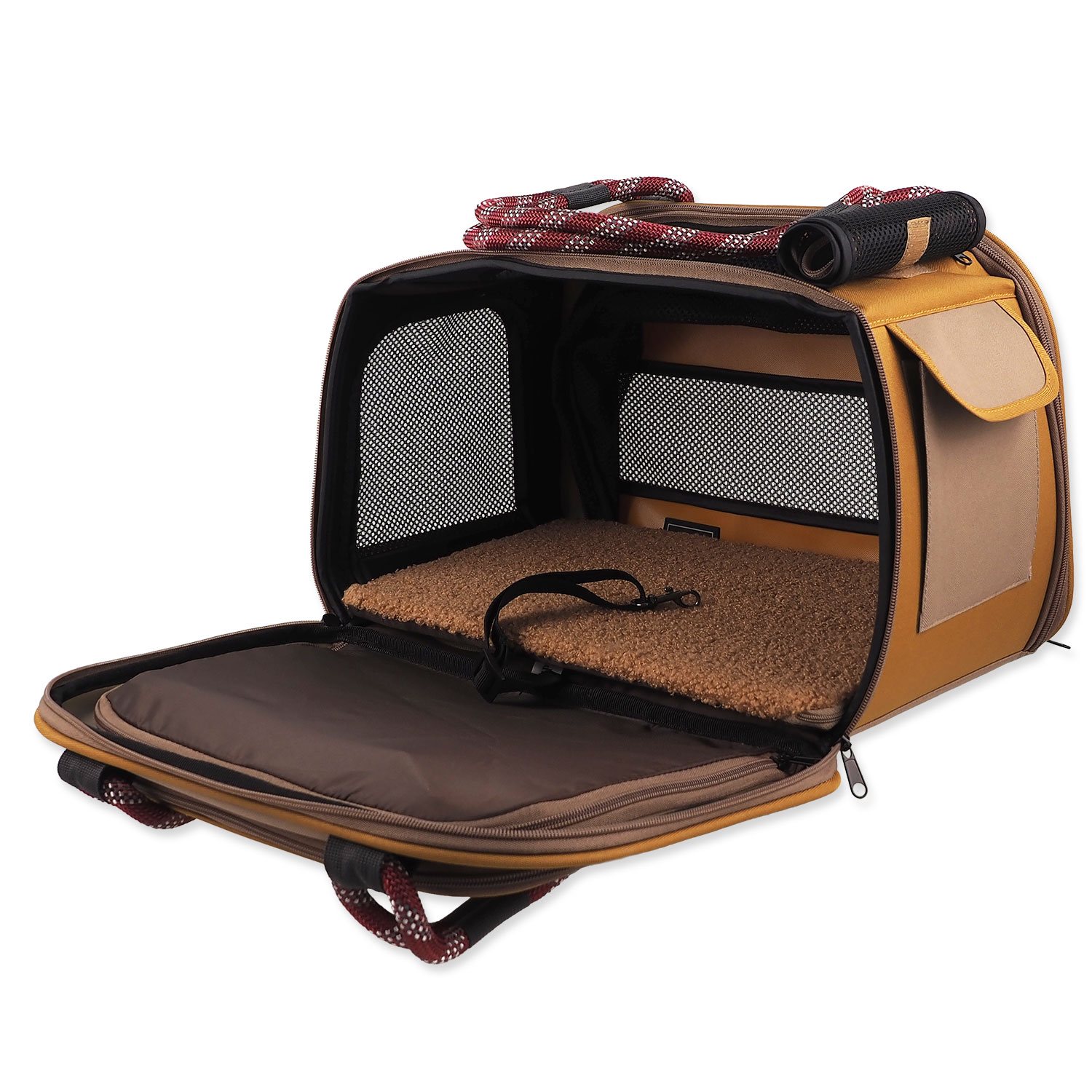 Taška Dog Fantasy Travel Premium rozšiřitelná 44x27x29cm-KS