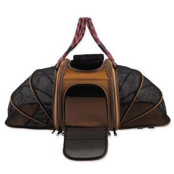 Taška Dog Fantasy Travel Premium rozšiřitelná 44x27x29cm-KS