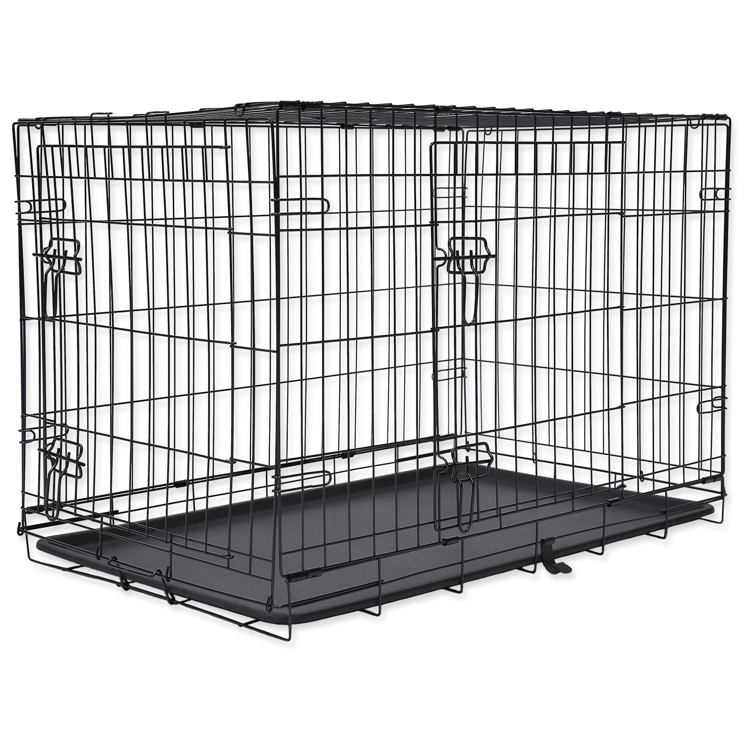 Klec Dog Fantasy skládací L 2 dveře 91x56x63cm-KS