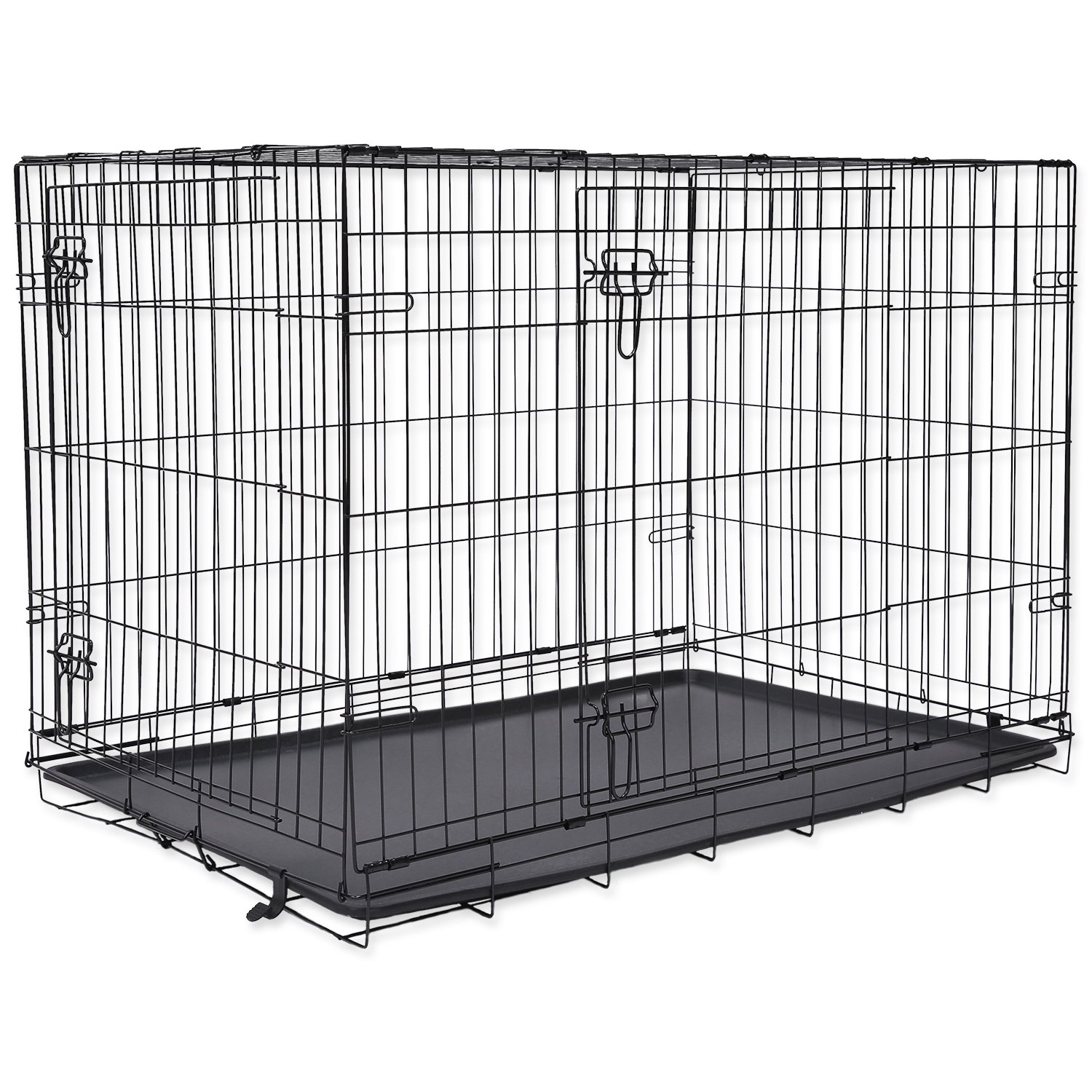 Klec Dog Fantasy skládací XL 2 dveře 106x69x77cm-KS