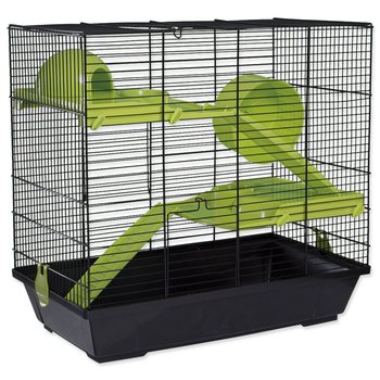 Klec Small Animals Jakub bílá, výbava zelená 50,5x28x47cm-KS