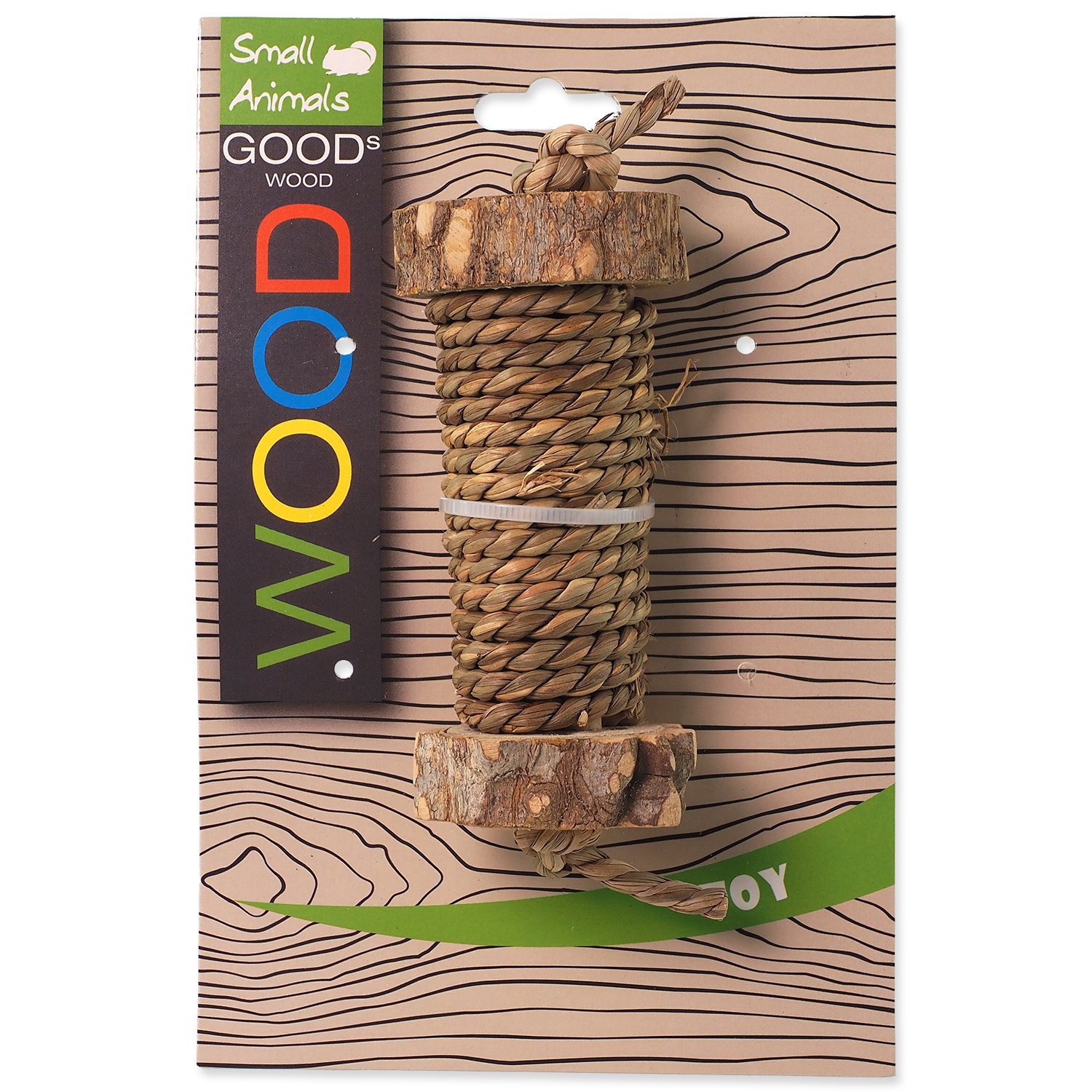 Hračka Small Animals válec pletený 18cm-KS