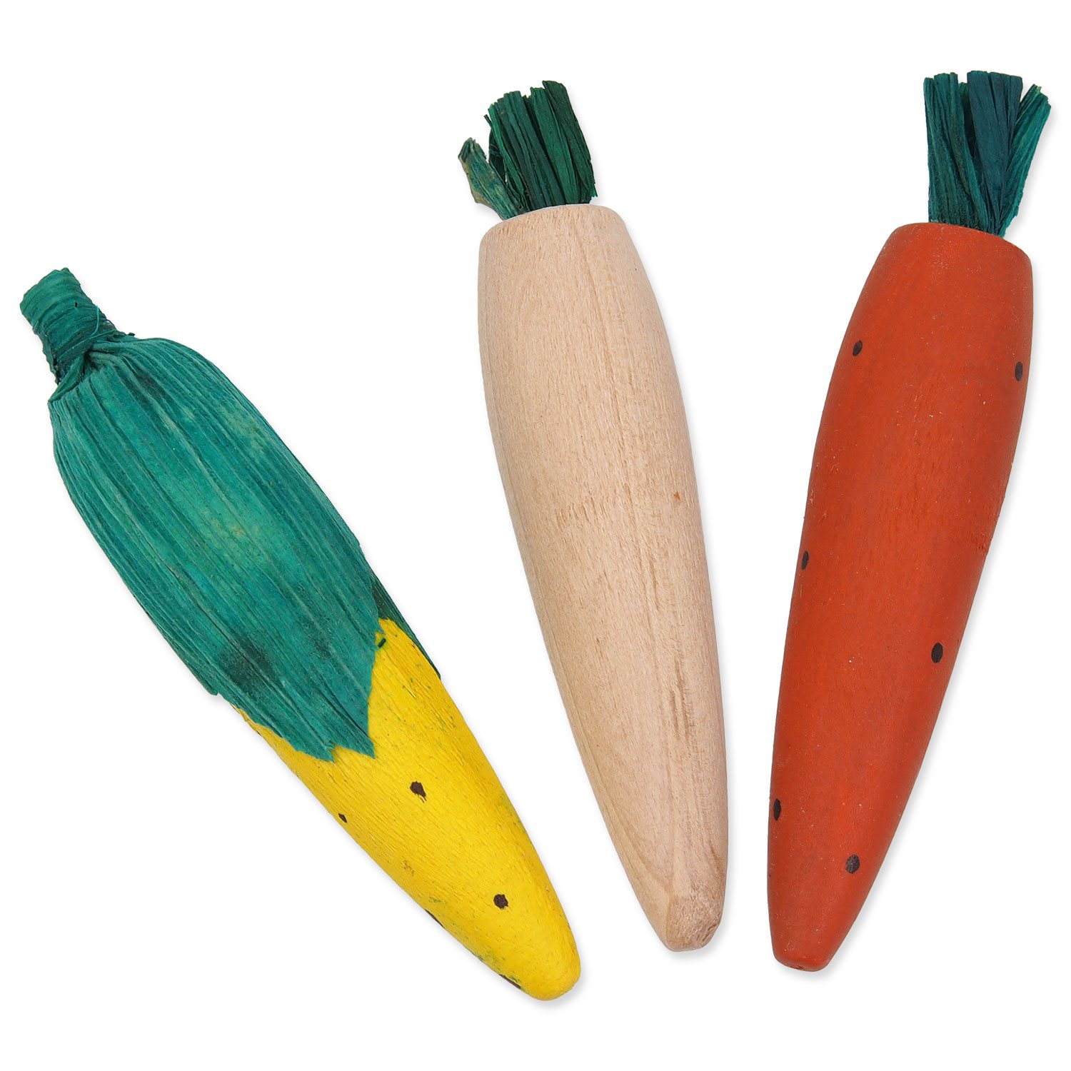 Hračka Small Animals zelenina na okusování 3ks-KS