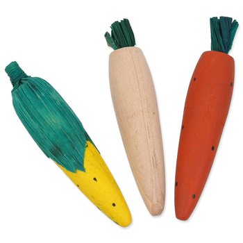 Hračka Small Animals zelenina na okusování 3ks-KS