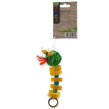 Hračka Small Animals housenka dřevěná 14,5cm-KS