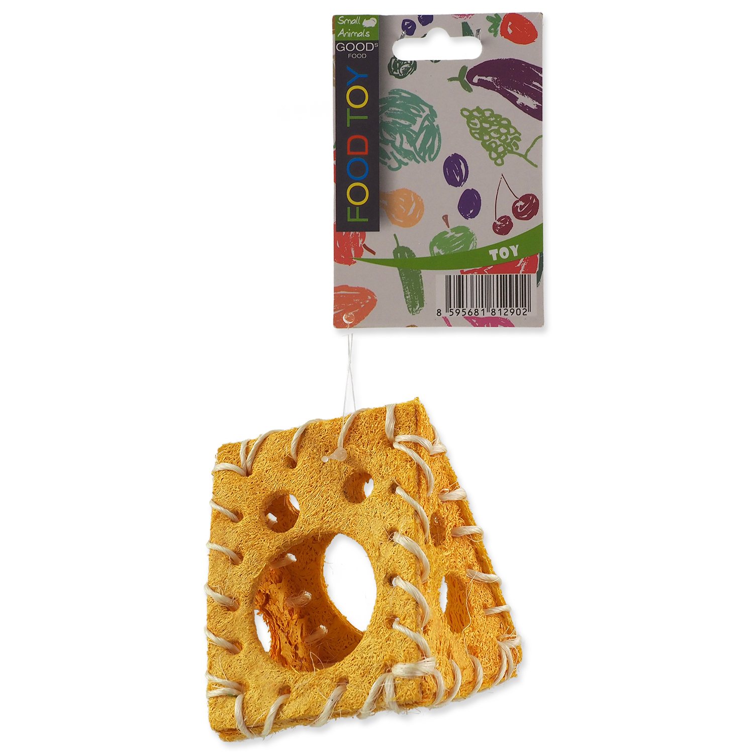 Hračka Small Animals food sýr 8cm-KS