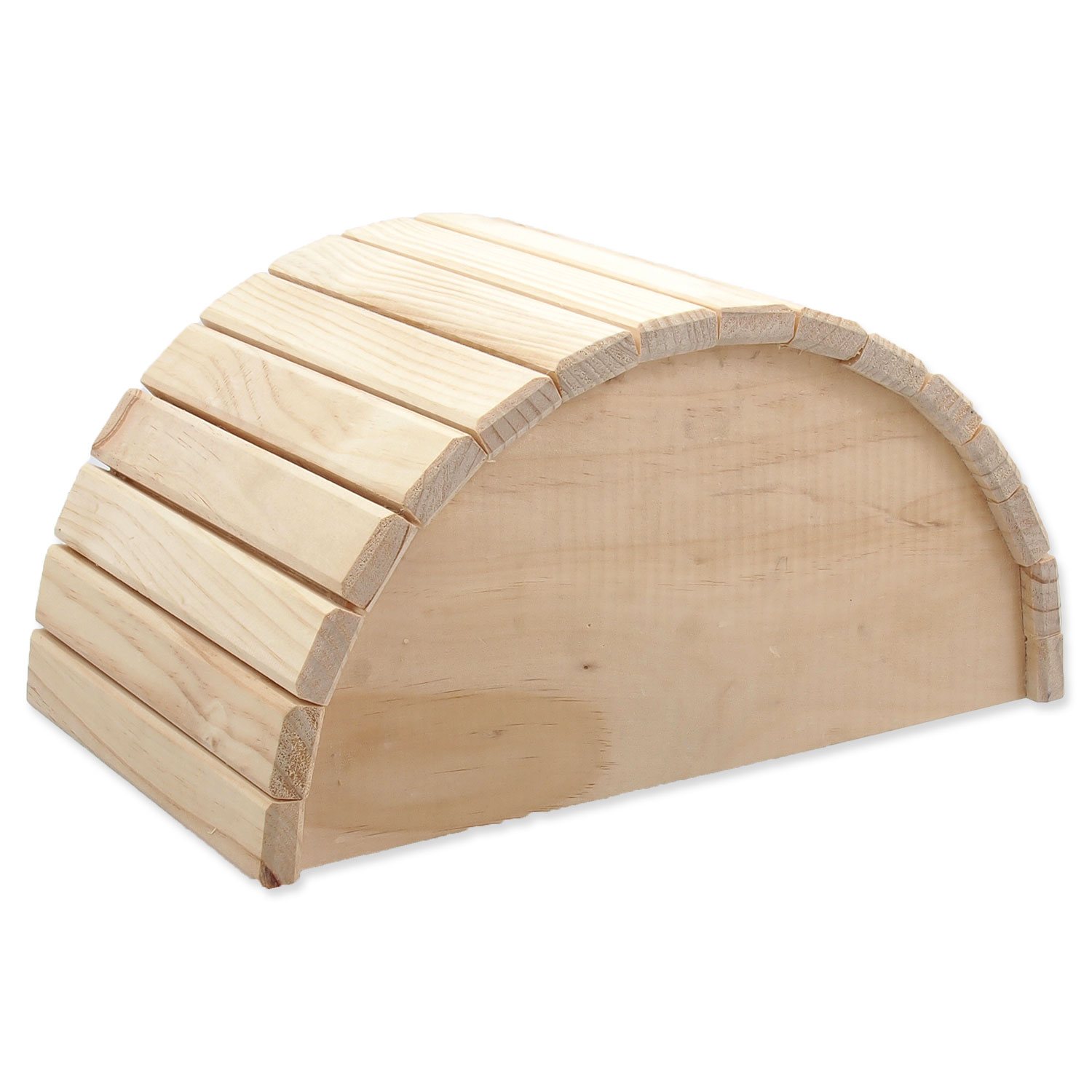 Domek Small Animals Půlkruh dřevěný 31x20x15,5cm-KS