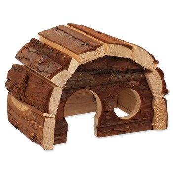 Domek Small Animals Hobit dřevěný 15x10x9cm-KS