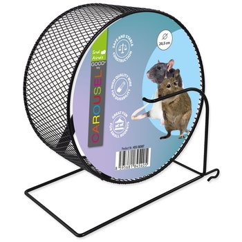 Kolotoč Small Animals drátěný černý  ∅20,5 cm-KS