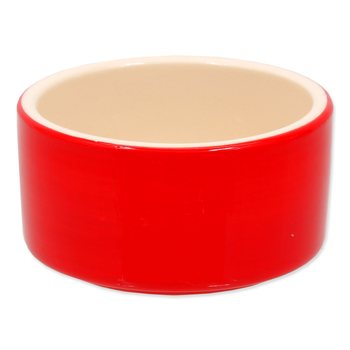 Miska Small Animals keramická pro králíky červená 10x5cm-KS