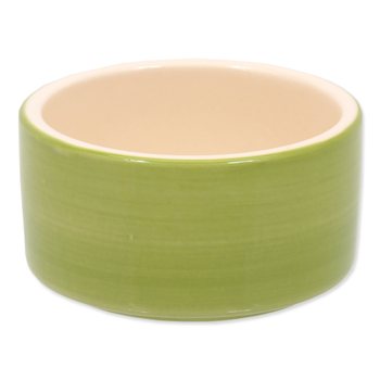 Miska Small Animals keramická pro králíky zelená 10x5cm-KS