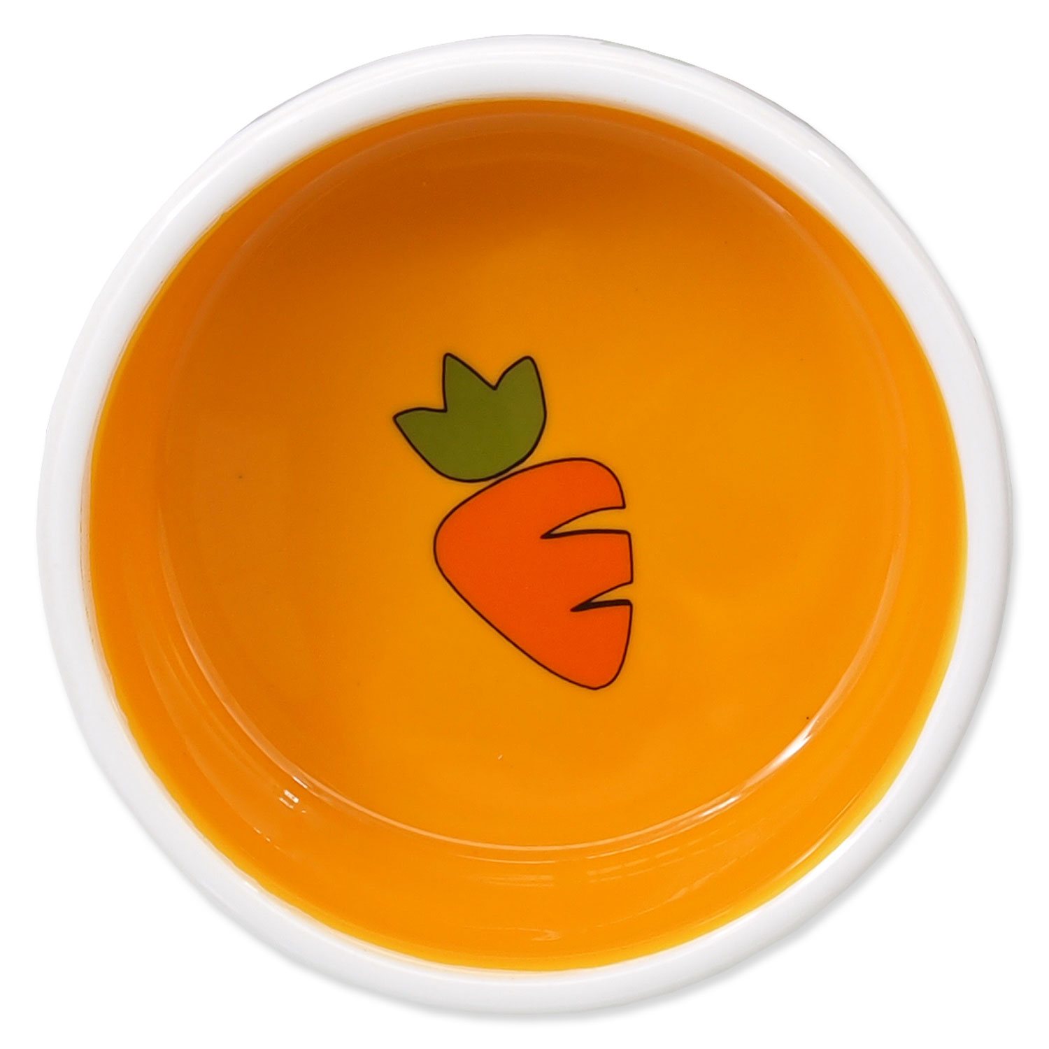 Miska Small Animals keramická pro králíky bílo-žlutá 11,5x5cm 300ml-KS