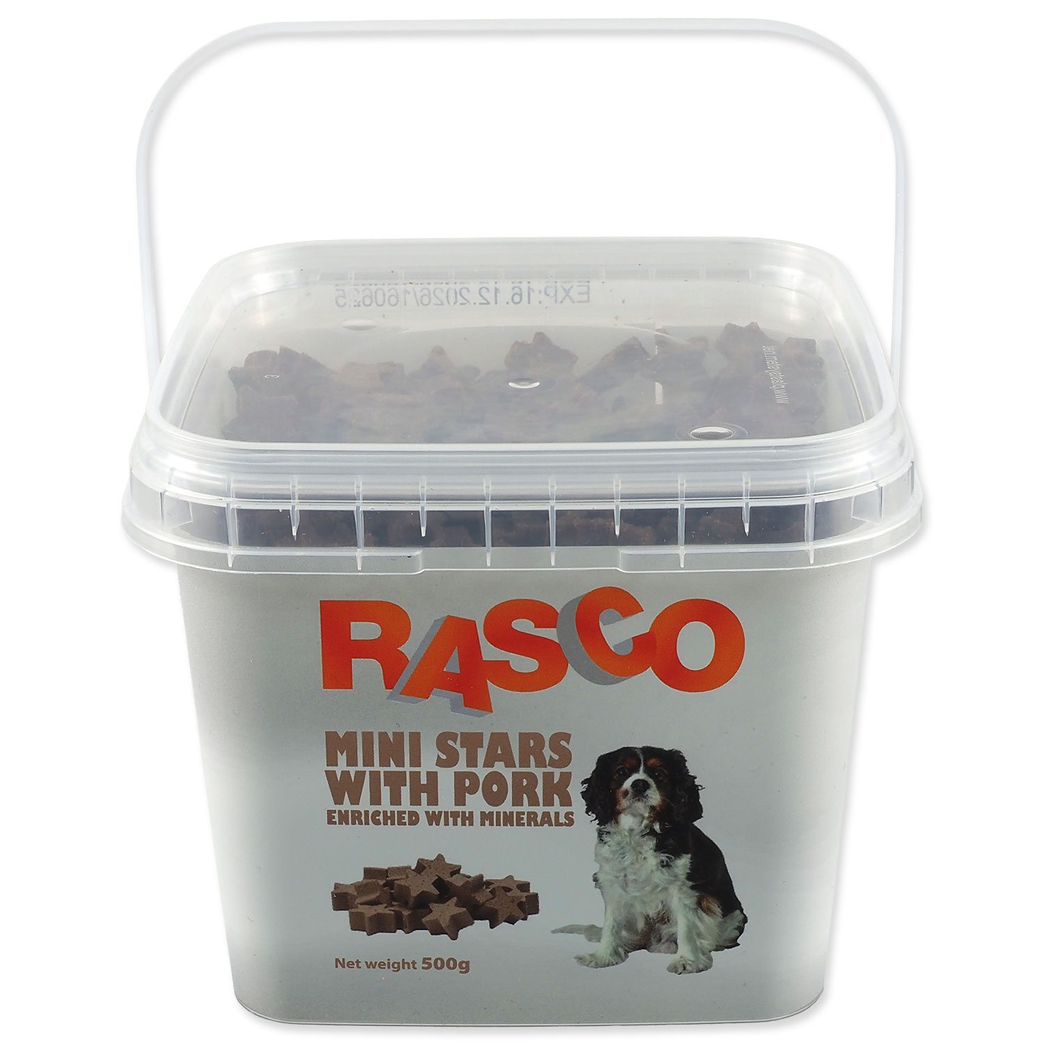 Pochoutka Rasco kalciové hvězdičky 0,7cm 500g-KS