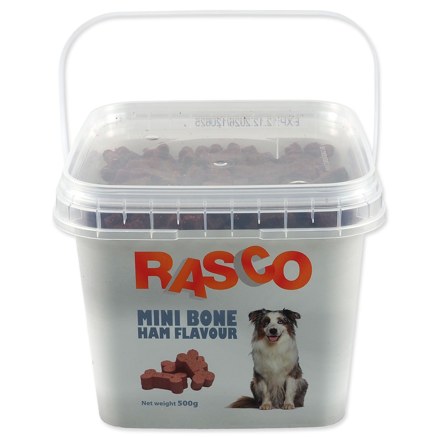 Pochoutka Rasco šunkové mini kostičky 2cm 500g-KS