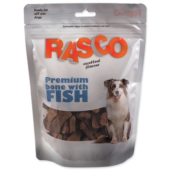 Pochoutka Rasco masová kost s rybou 5cm 250g-KS