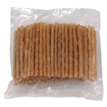 Pochoutka Rasco tyčinka bůvolí kroucené 12,5 cm 100ks -KS