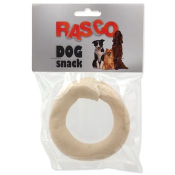 Pochoutka Rasco kruh bůvolí bílý 8,9cm 1ks -KS