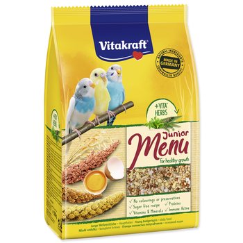 Krmivo Vitakraft Vital Menu andulka junior 500g-KS
