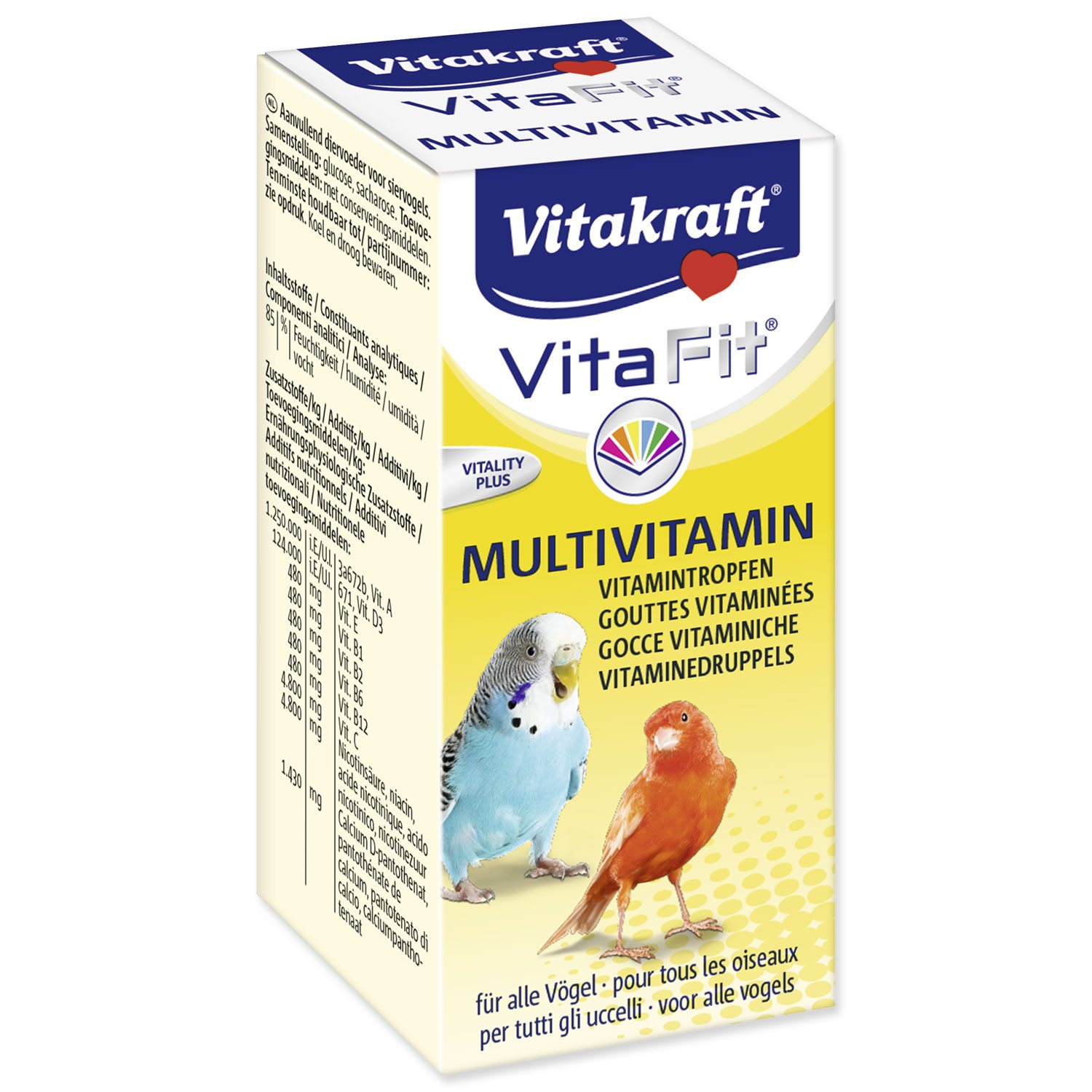Kapky Vitakraft multivitaminové 10ml-KS