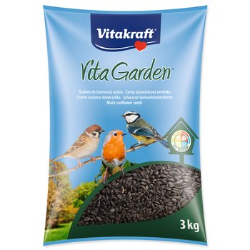 Slunečnice Vitakraft Garden černá 3kg-KS
