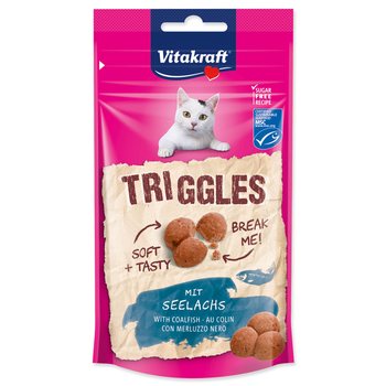 Pochoutka Vitakraft Triggles losos 40g-KS