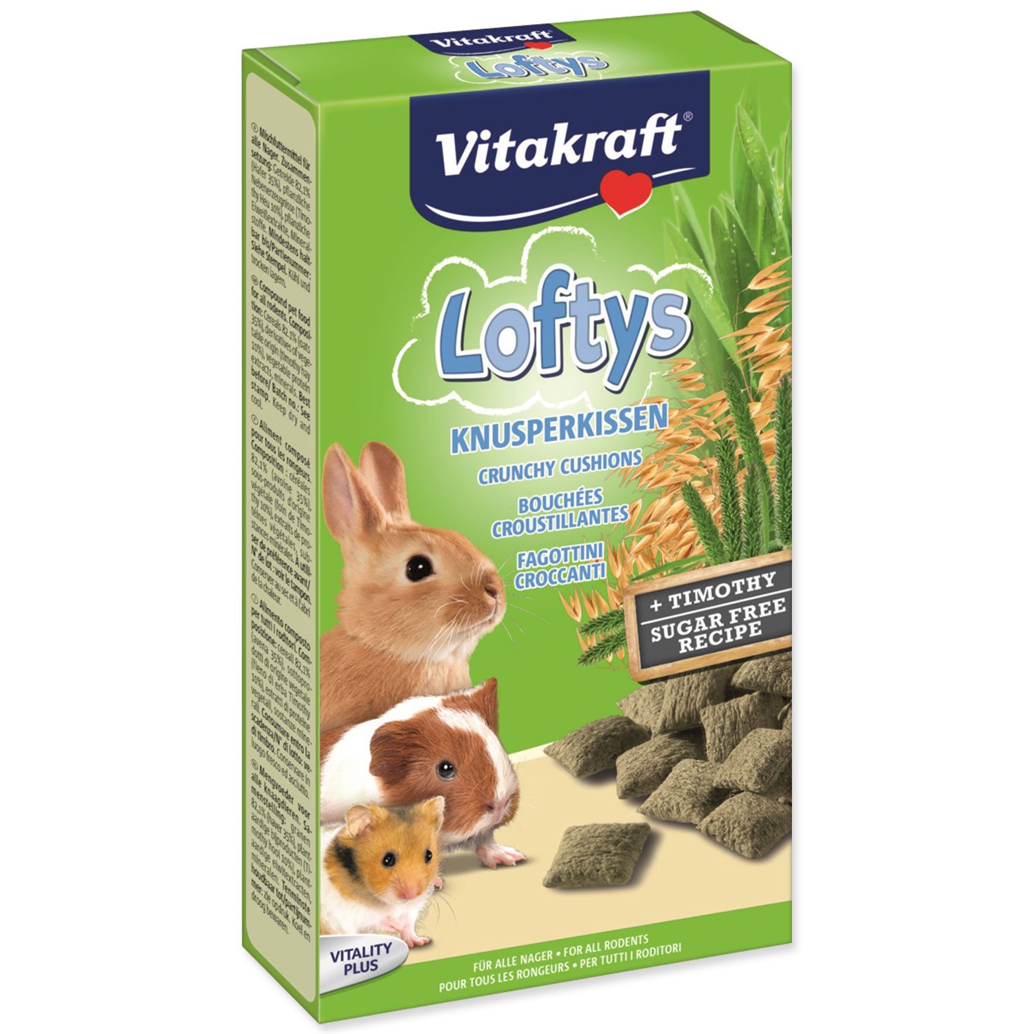 Pochoutka Vitakraft s kopřivami, polštářky 100g-KS