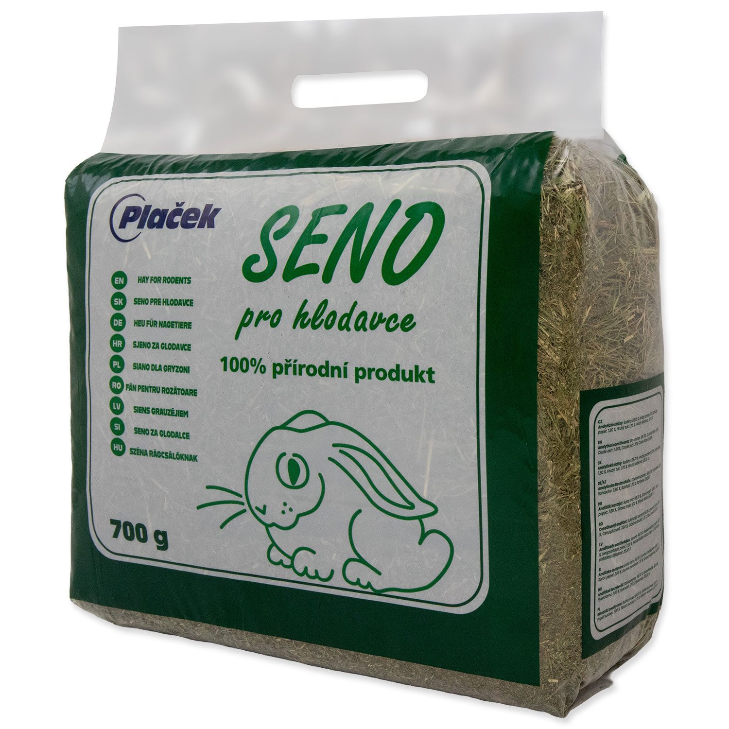 Seno krmné lisované 0,7kg-KS