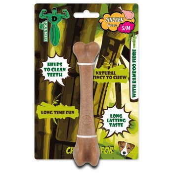 Hračka Mr. Dental žvýkací bambone kost kuřecí S/M-KS