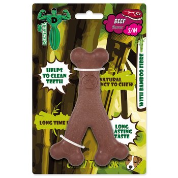 Hračka Mr. Dental žvýkací bambone ypsilon hovězí S/M-KS