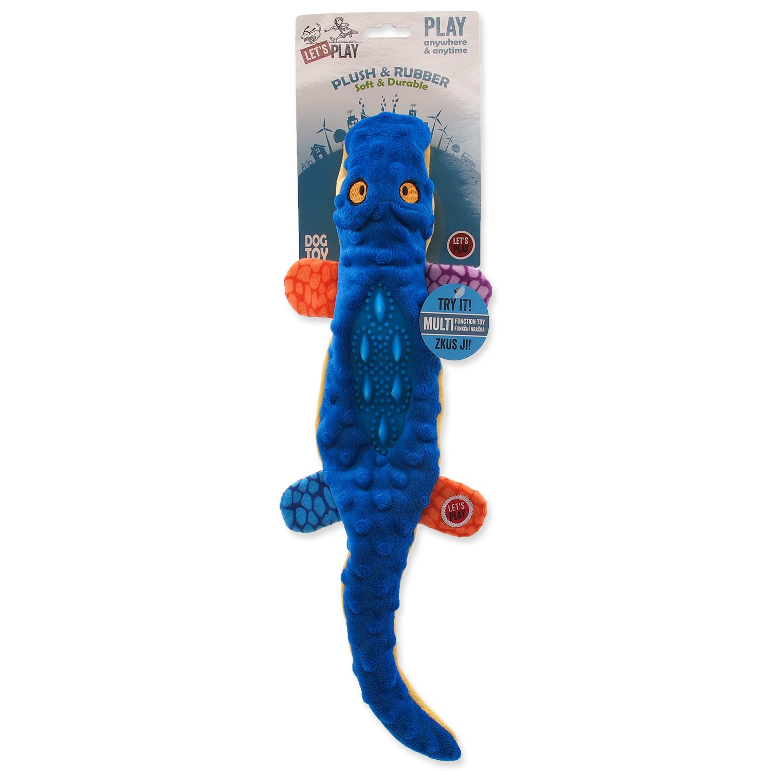 Hračka Let´s Play ještěrka 45cm-KS