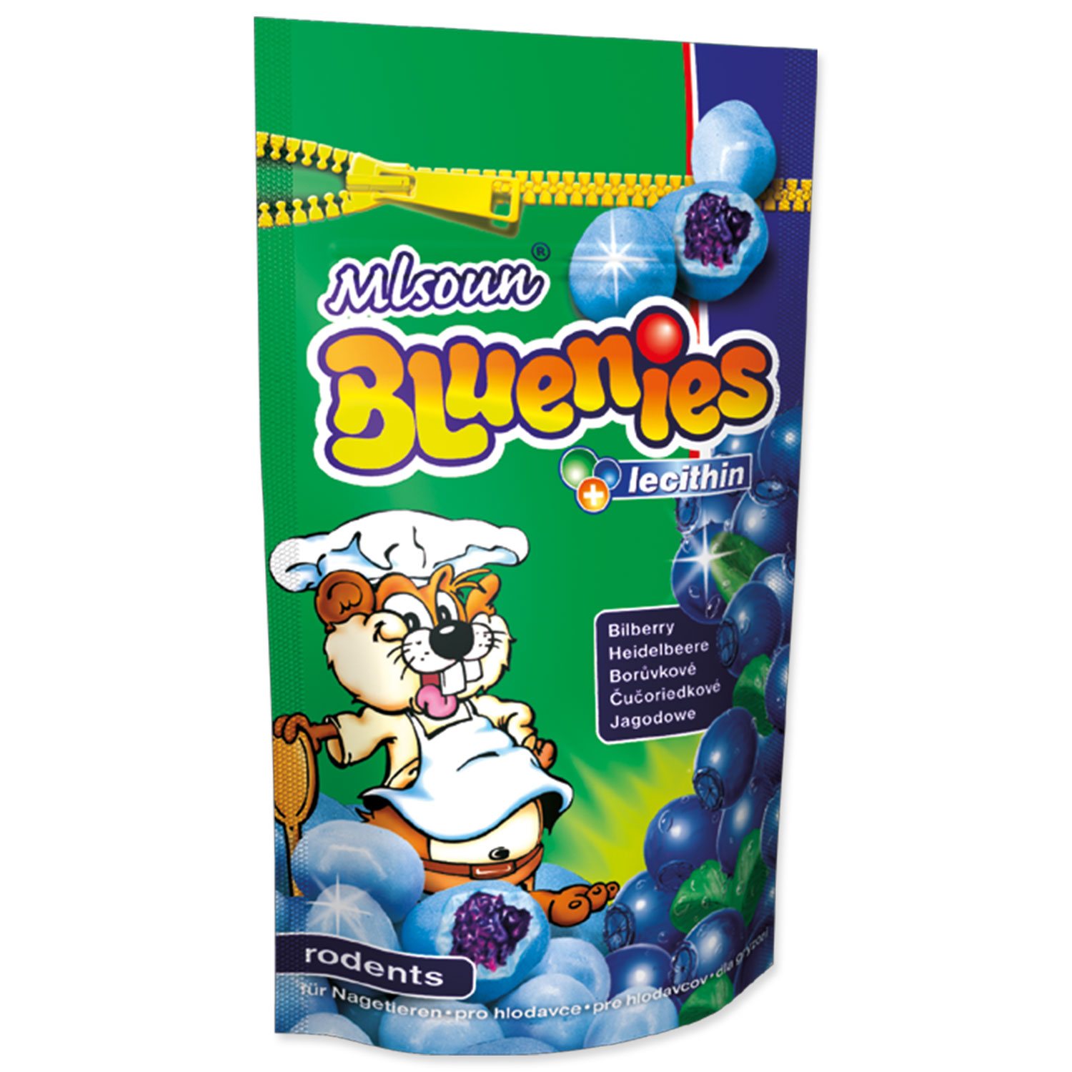 Pochoutka Dafiko Bluenies s borůvkami 50g-KS
