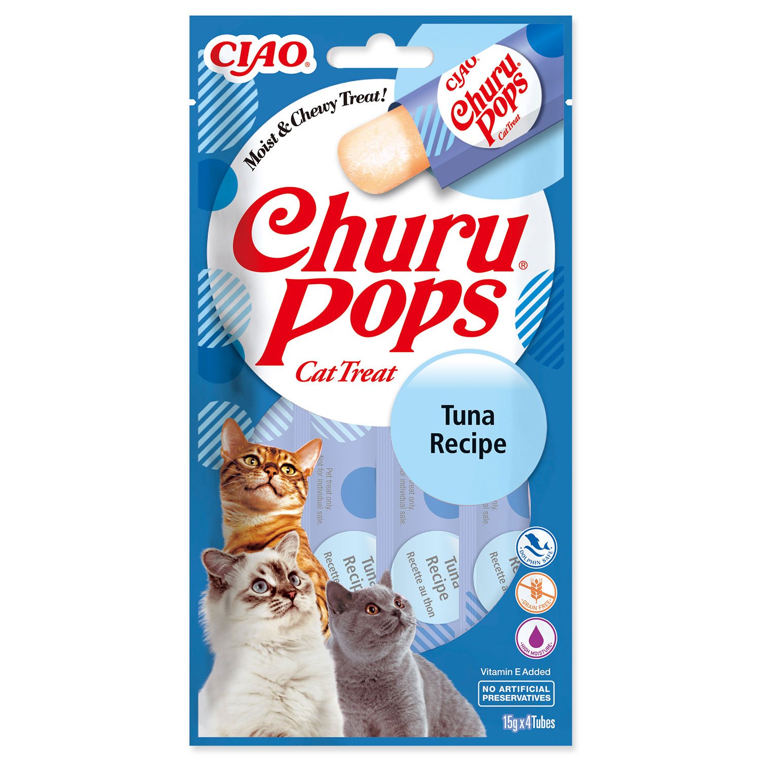 Pochoutka Churu Pops tuňák 4x15g-KS