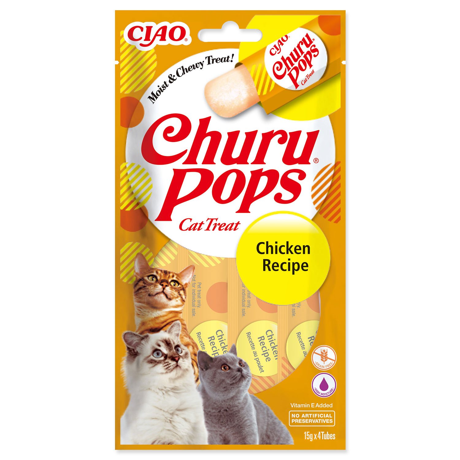 Pochoutka Churu Pops kuře 4x15g