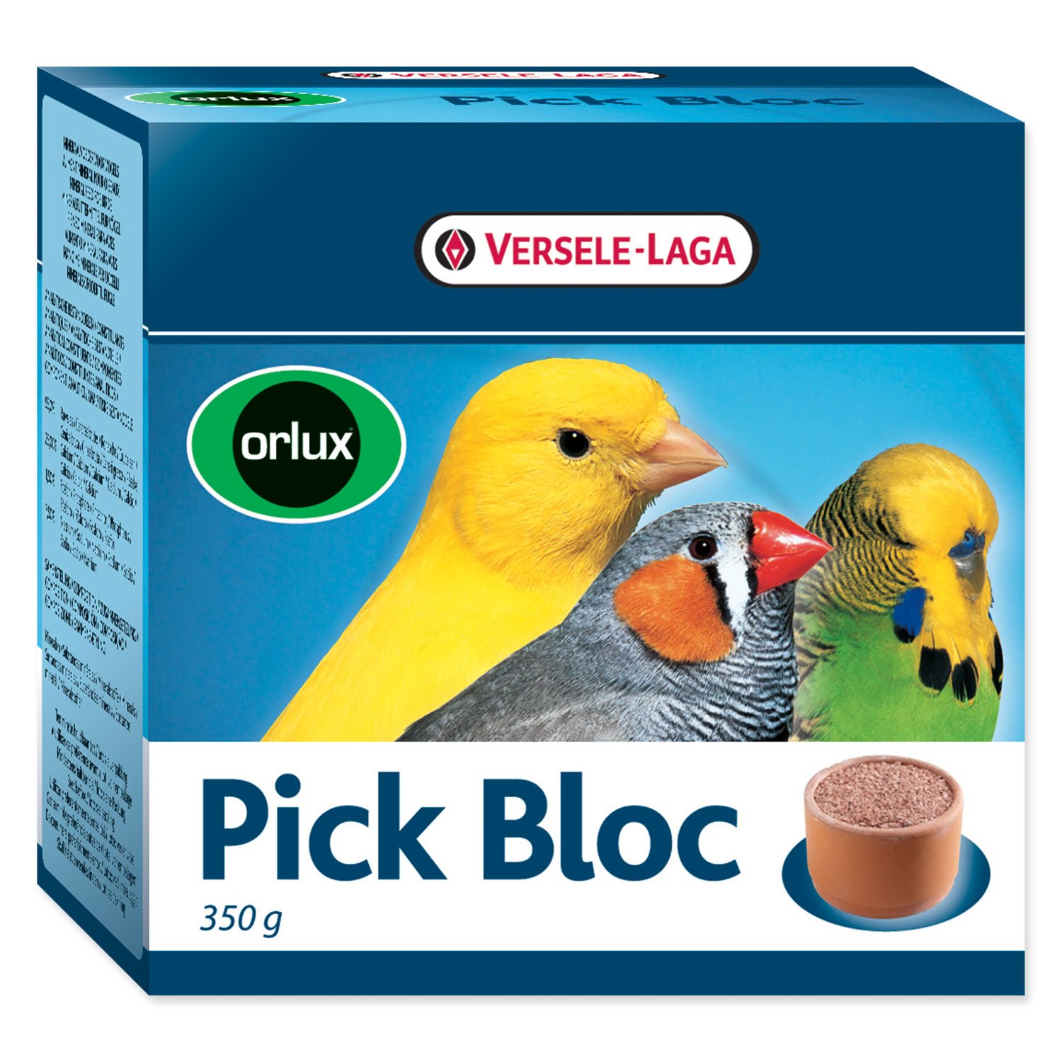 Blok Versele-Laga minerální Pick Bloc v misce 350g-KARTON
