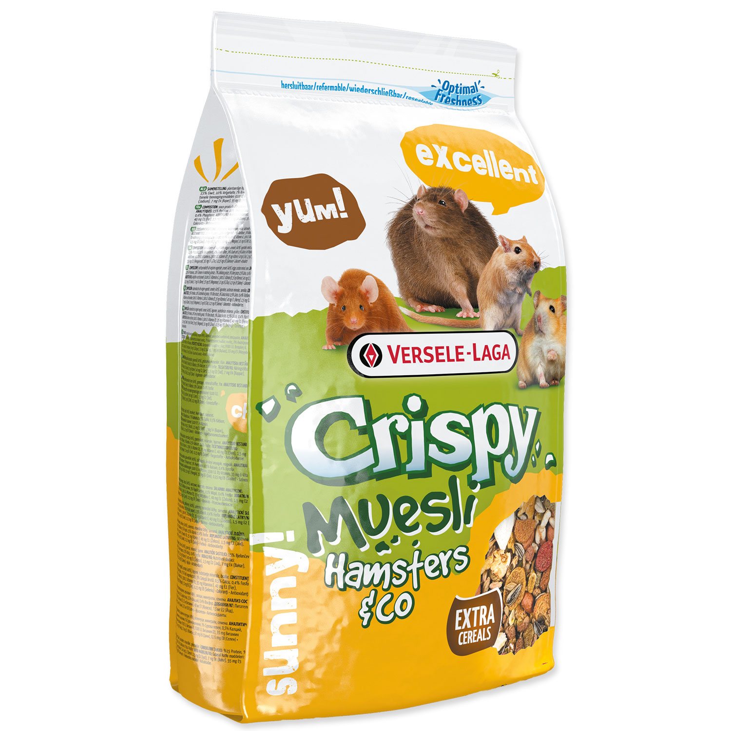 Krmivo Versele-Laga Crispy Muesli křeček & spol. 400g-KS