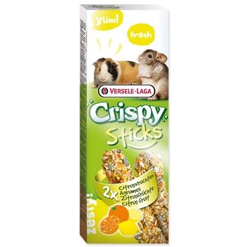 Tyčinky Versele-Laga Crispy morče a činčila, s ovocem 110g 2ks-KS
