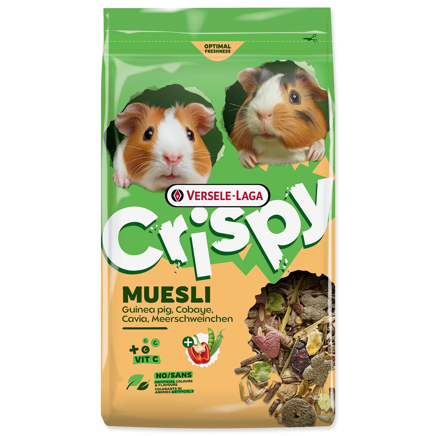 Krmivo Versele-Laga Crispy Muesli Morče, 850g-KS